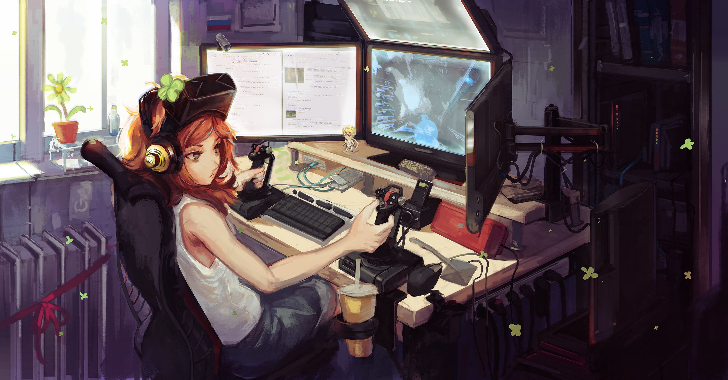 Featured image of post Anime Gaming Setup Wallpaper