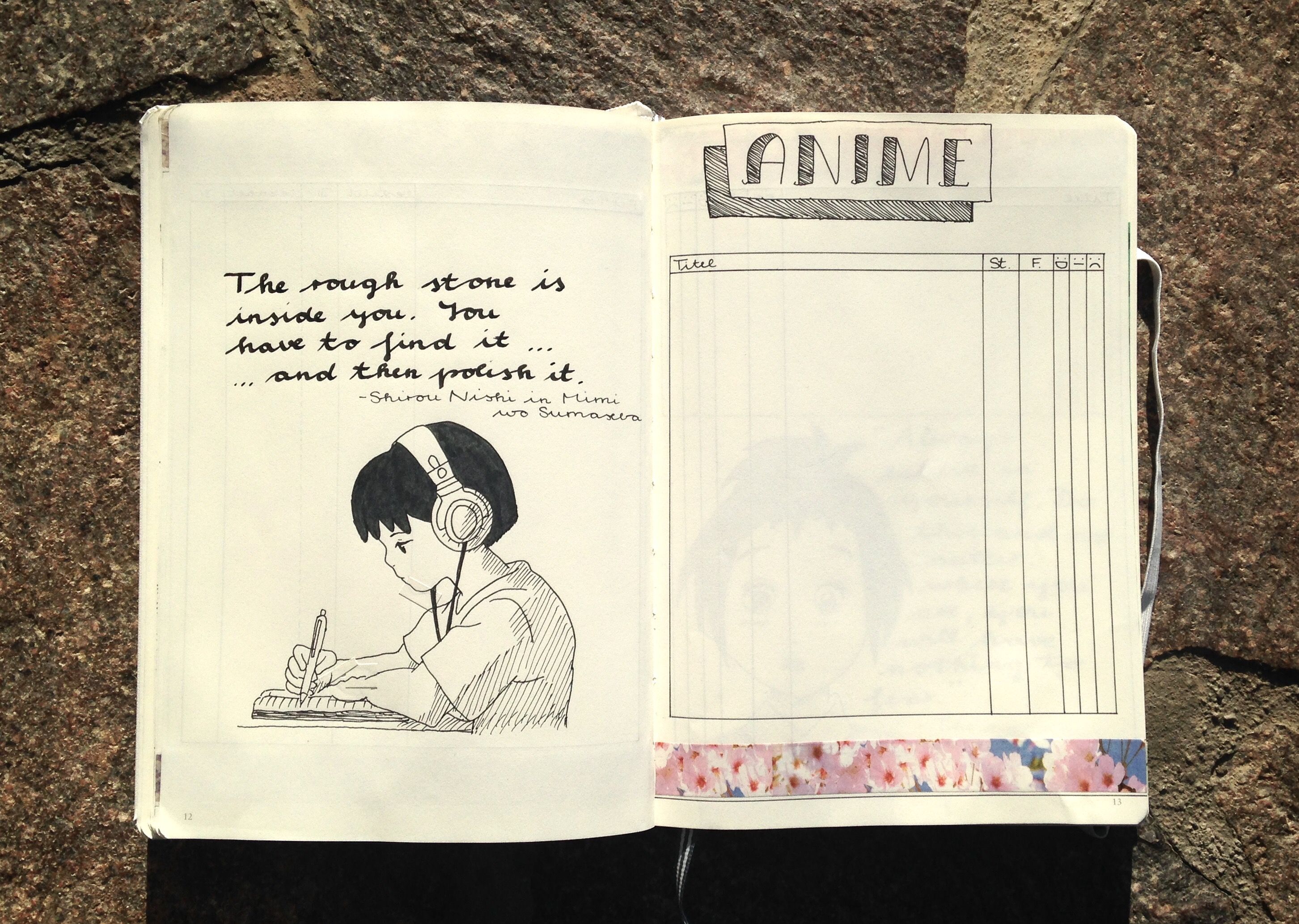 Featured image of post Anime Journal First Page