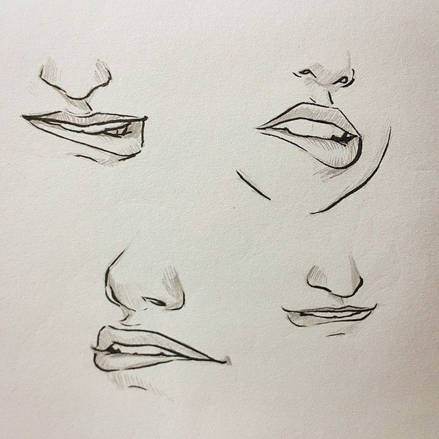 Featured image of post Biting Lip Reference Drawing