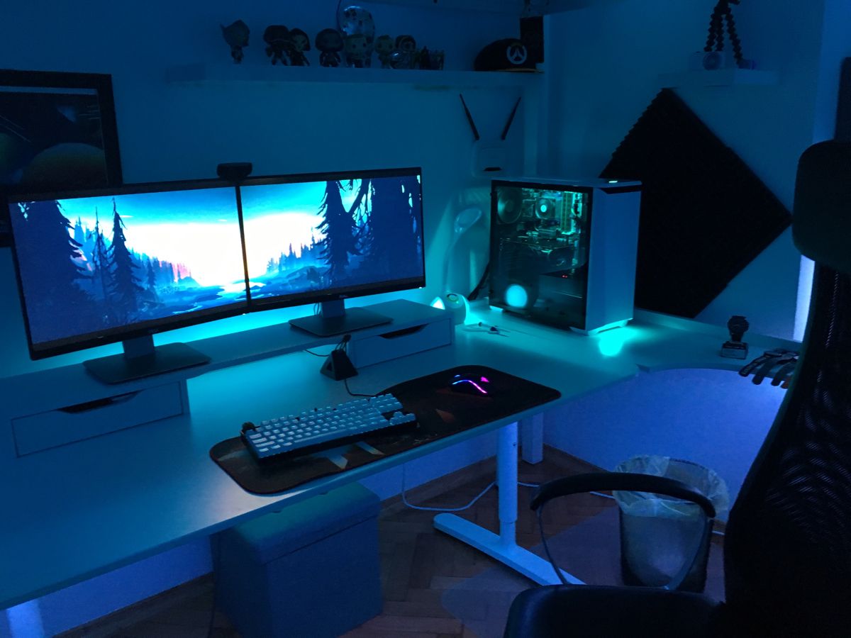 Featured image of post Cute Gaming Setup Blue