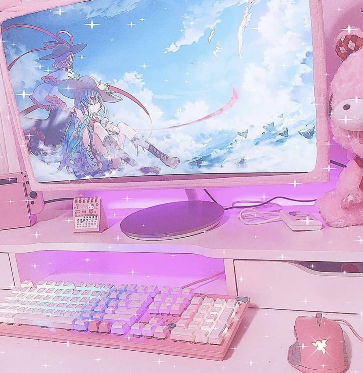 Featured image of post Kawaii Anime Gaming Setup