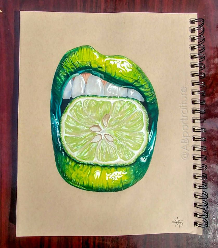 Featured image of post Lime Lips Drawing Reference