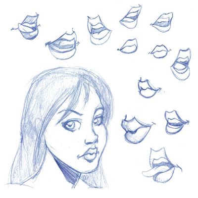 Featured image of post Pouty Lips Reference Drawing